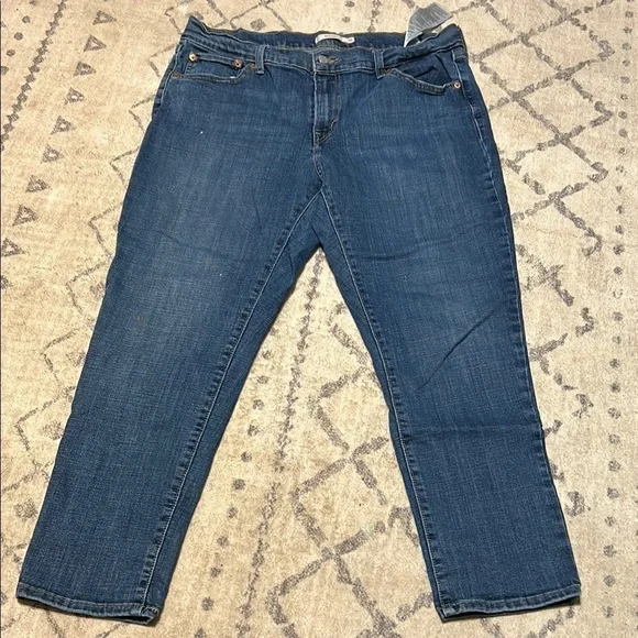 Levi’s Men Classic Blue Denim Boyfriend Jeans 32w x 27l