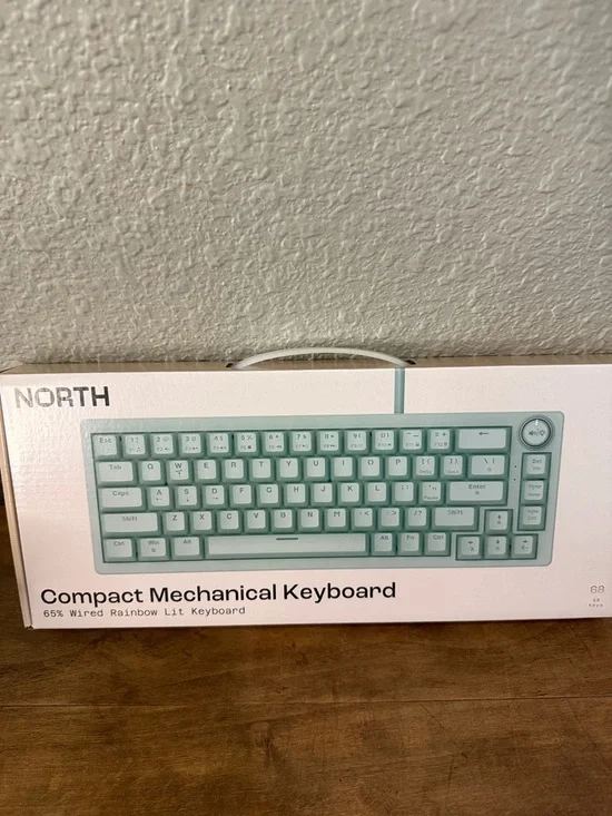 Compact Mechanical Keyboard - Mint Green