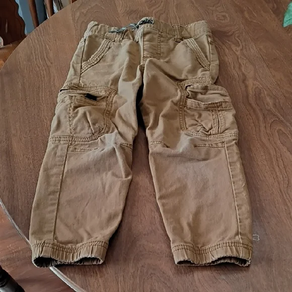 Cat & Jack Tan Casual Relaxed Fit Bottoms