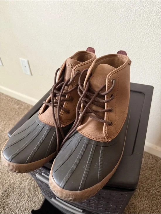 Sperry Brown & Gray Men's Duck Boots