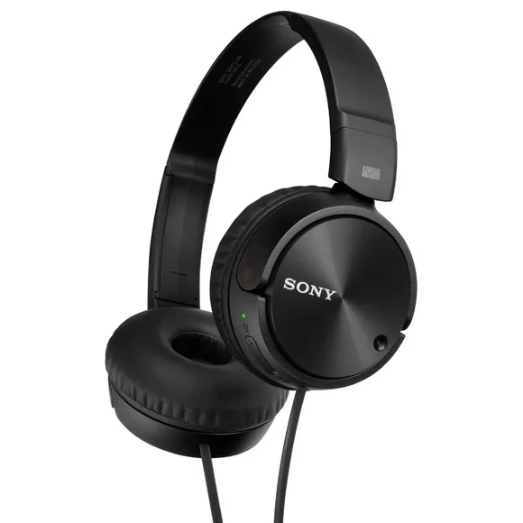 Sony Noise Canceling On-Ear Wired Headphones (MDRZX110NC)