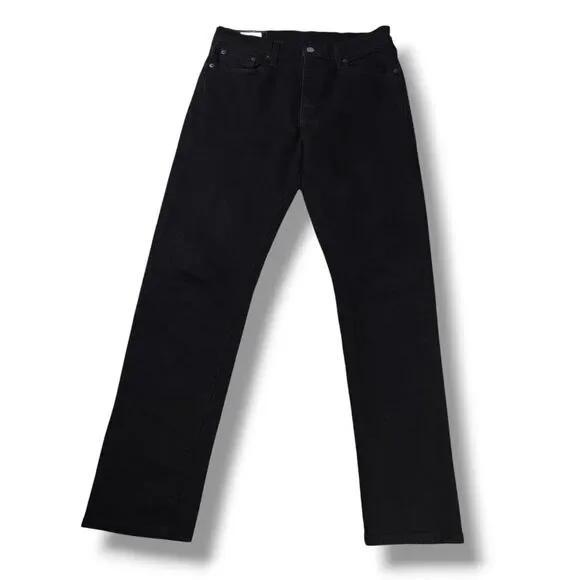 Levi's 502 Black Jeans Men's 30x32 Slim Fit