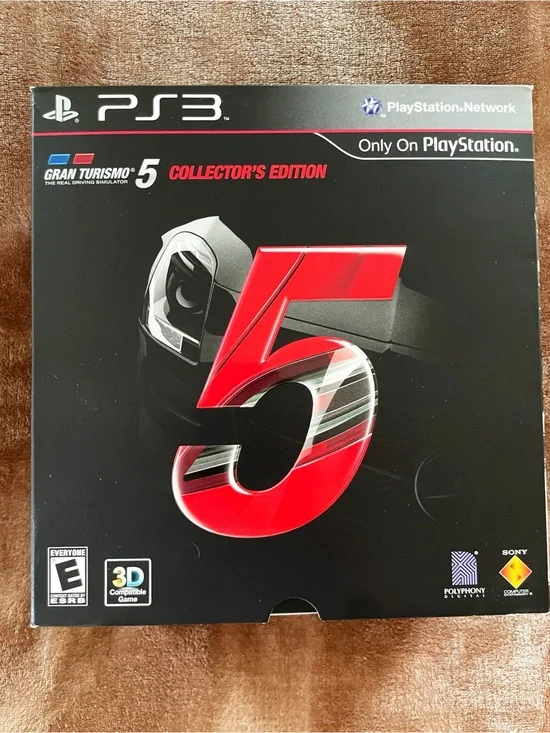 Gran Turismo 5 -- Collector's Edition (Sony PlayStation 3, 2010) Complete Set