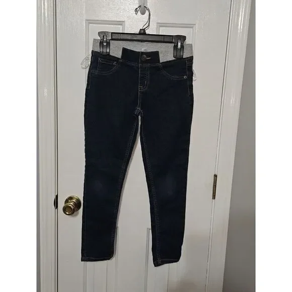 NWOT Justice Denim Mid Rise Knit Waist Jegging size 10 PLUS