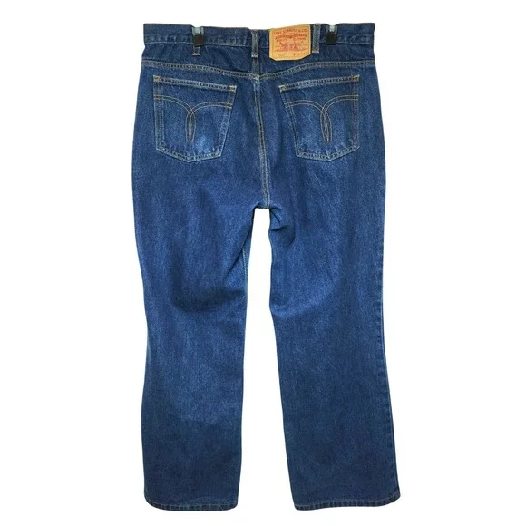 Levi's 505 Relaxed Fit Jeans Men's 38x30 Medium Wash Blue Denim