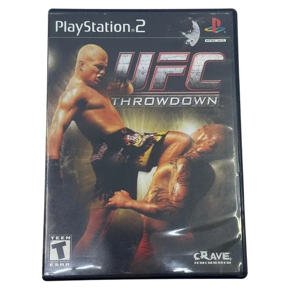 UFC Throwdown (Sony PlayStation 2, 2002) CIB Complete‎ Tested