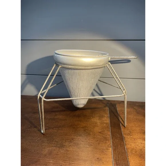 VTG Aluminum Cone Colander Strainer Sieve For Canning