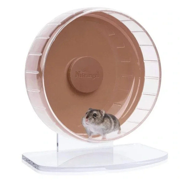 Niteangel Super-Silent Hamster Exercise Wheel (see photo for colour)