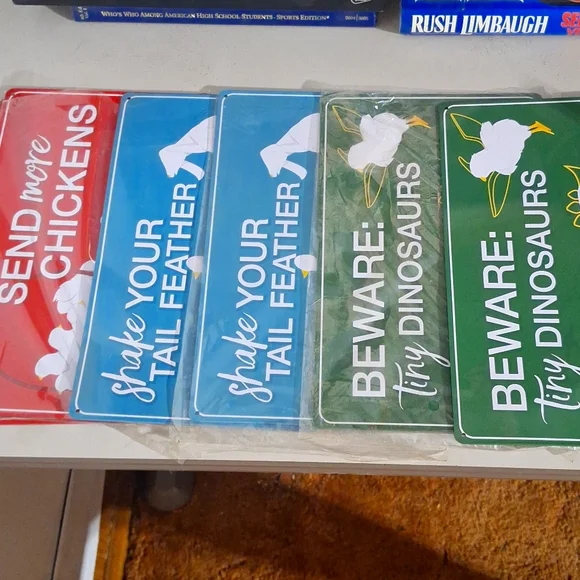 Chicken signs