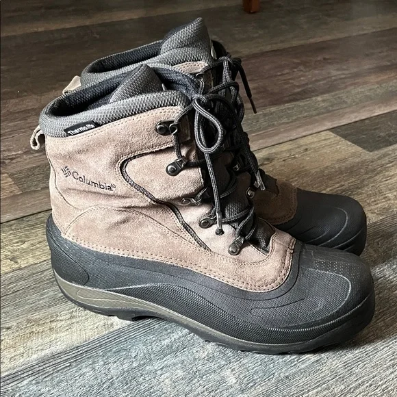 COLUMBIA Cascadian SUMMIT Brown Black Lace Up Boots Men's