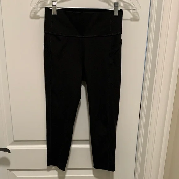 All in Motion Comfortable Black Kids Leggings. Size: L10/12.