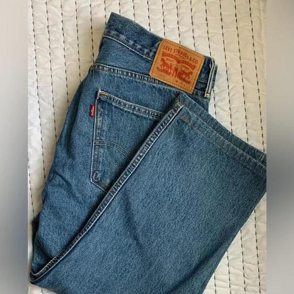 Levi’s 505 36x30(22) hemmed to 36x22 Excellent Condition Cropped Denim
