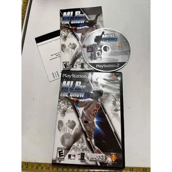 MLB 06 The Show Sony PlayStation 2 PS2 David Ortiz CIB Complete Case‎ Manual