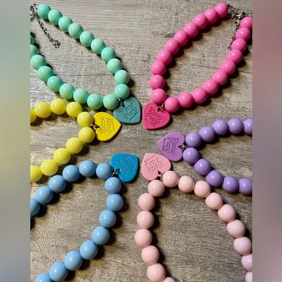 Colored Resin Pet Collar