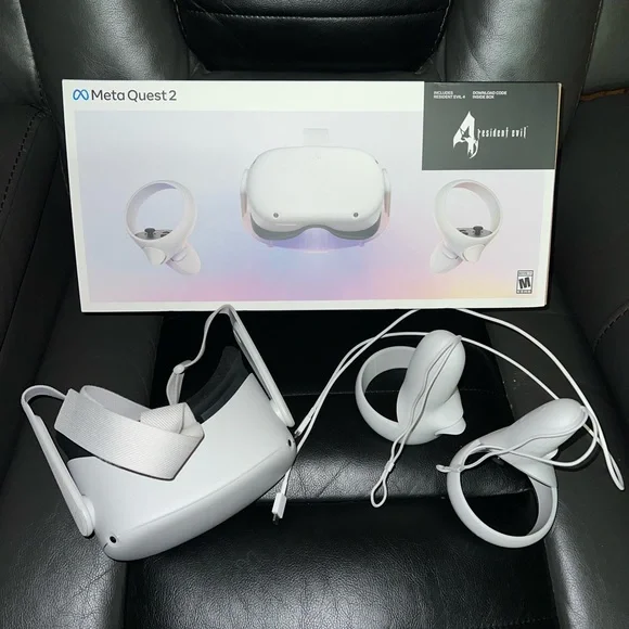 Oculus Meta Quest 2 for sale! It has 3 new games & 3 year warranty!