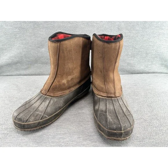 REDHEAD THINSULATE - Men's Duck Brown / Tan Pull On Boots Size 11 B9