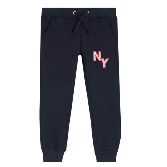 Vintage Havana Navy with New York embroidery Burnout Jogger boys size Large NWT