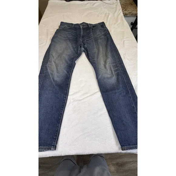 Levi's Premium 512 Slim Taper Jeans Men 33x30 Medium Wash Stretch Denim