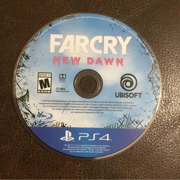 Far Cry New Dawn - Sony PlayStation‎ 4 PS4 Tested. Disc Only