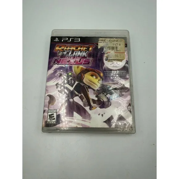 Ratchet and Clank Into the Nexus Sony PlayStation 3 PS3 Game Disc Case CIB