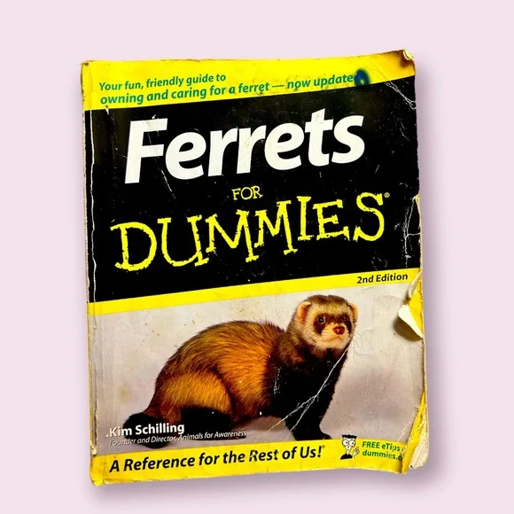 Ferrets for dummies book used