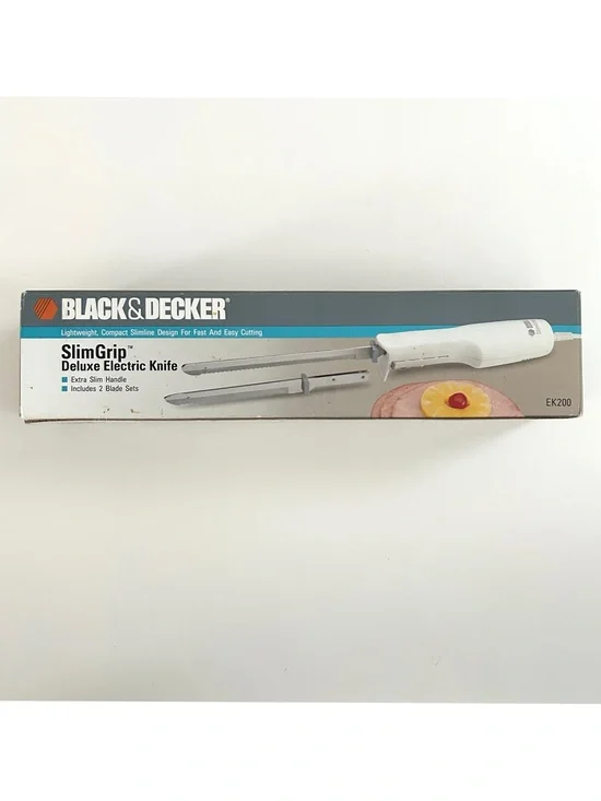 Black and Decker SlimGrip Deluxe Electric Knife EK200