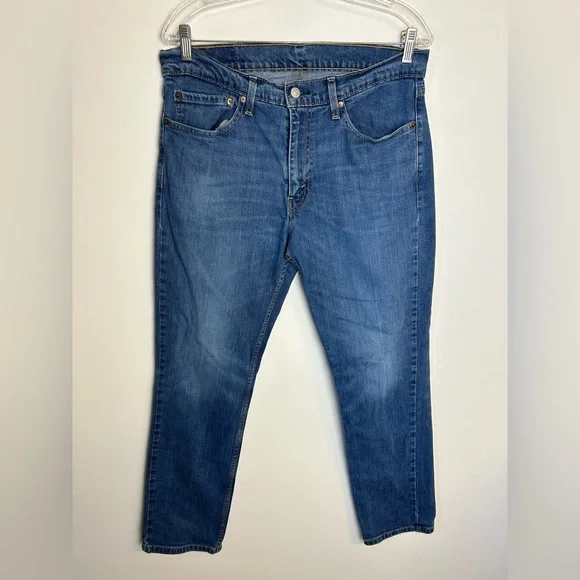 Levi's 511 Relaxed Fit Men's Denim Jeans Size 34X30 Blue Comfortable