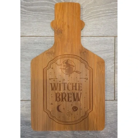 NEW Halloween Cutting Board WITCHE BREW‎
