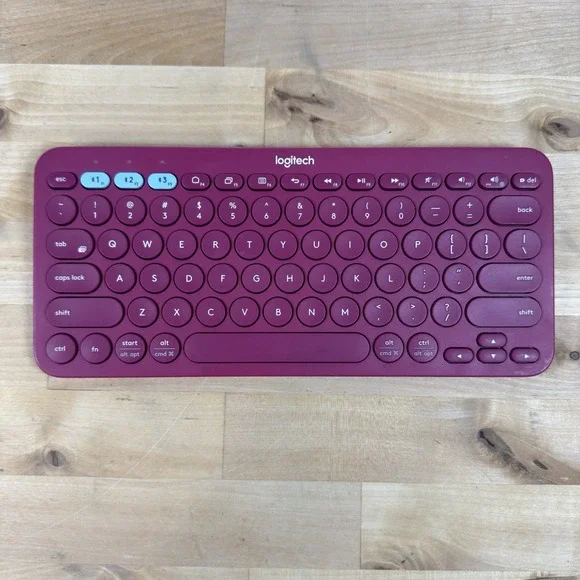 Logitech K380 RARE MAGENTA Bluetooth Keyboard – Windows, Mac, Chrome OS, Android