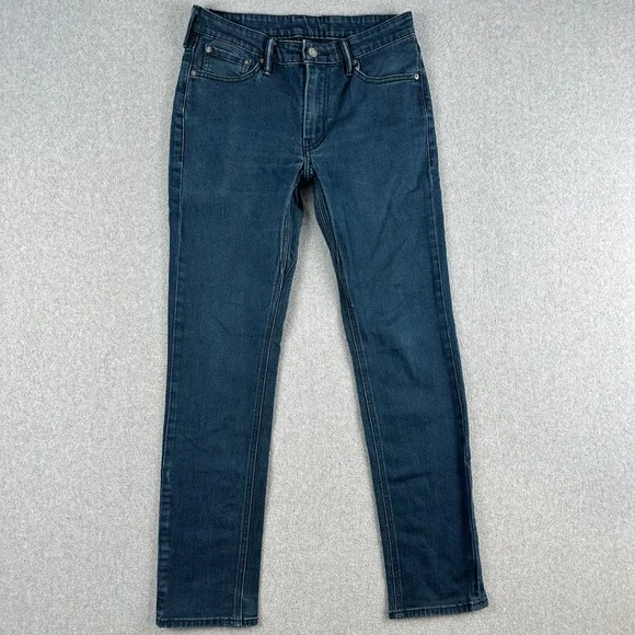 Levi's 511 Jeans Men's 30x32 Blue Slim Fit Dark Wash Stretch Denim Rodeo‎ Casual