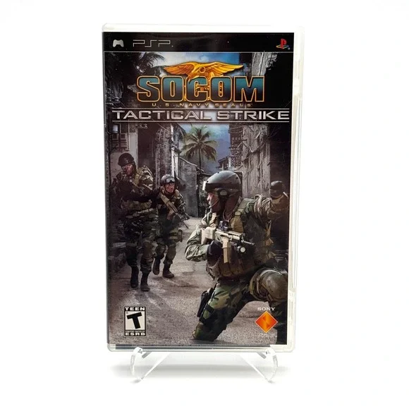 SOCOM US Navy Seals Tactical Strike PSP CIB Sony PlayStation Portable Game