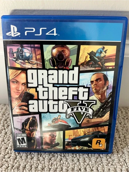 Sony 4 Grand Theft Auto V $12