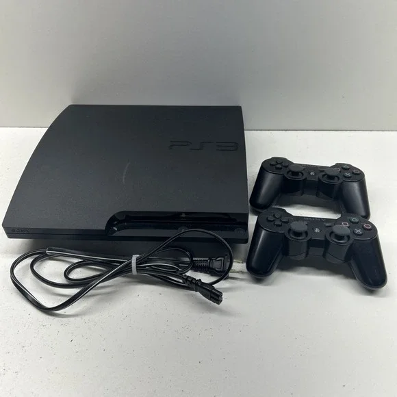 Sony PlayStation 3 Slim Launch Edition 320GB Console - Charcoal Black - ‼️READ‼️