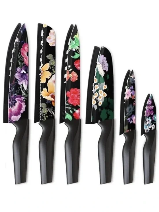Astercook 12 Pc Kitchen Knives Set