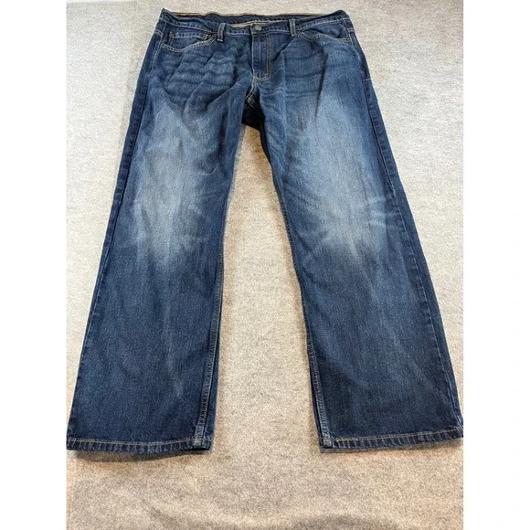Levi's Men 569 Loose Straight Dark Wash Denim Jeans 36x30 Relaxed Streetwear
