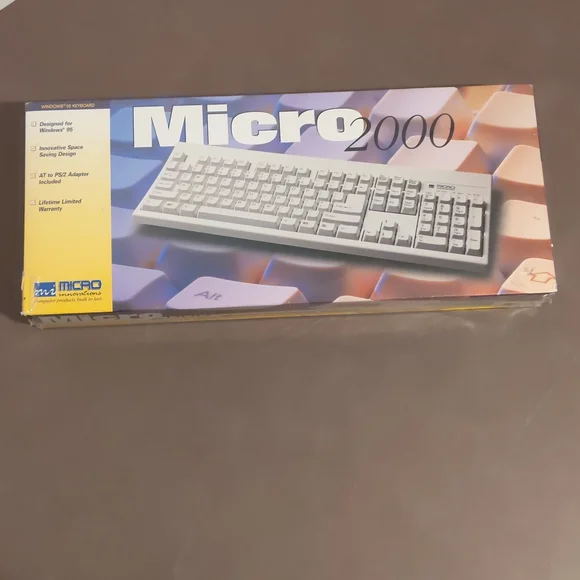 Micro innovations micro 2000 keyboard windows 95 new in package