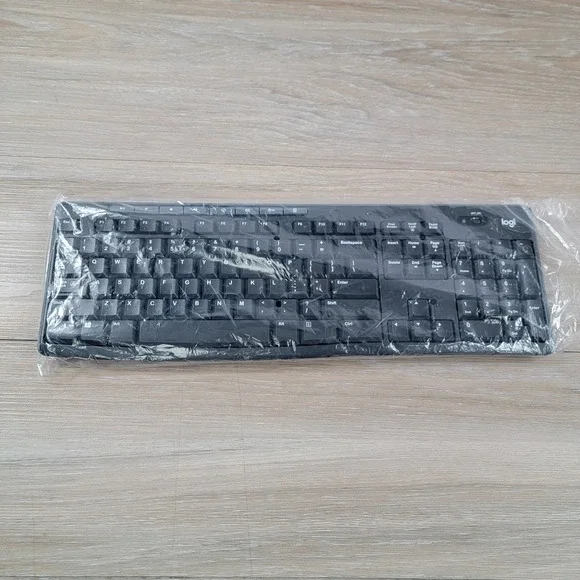 Logitech K270 Wireless Keyboard Black Full Size Numbers Pad