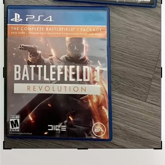Sony PS4 Battlefield 1 Revolution - Blue Case