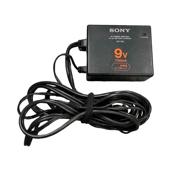 Sony ACP-D3U AC Power Adaptor Ni-Cd Battery Charger 9V 700mA