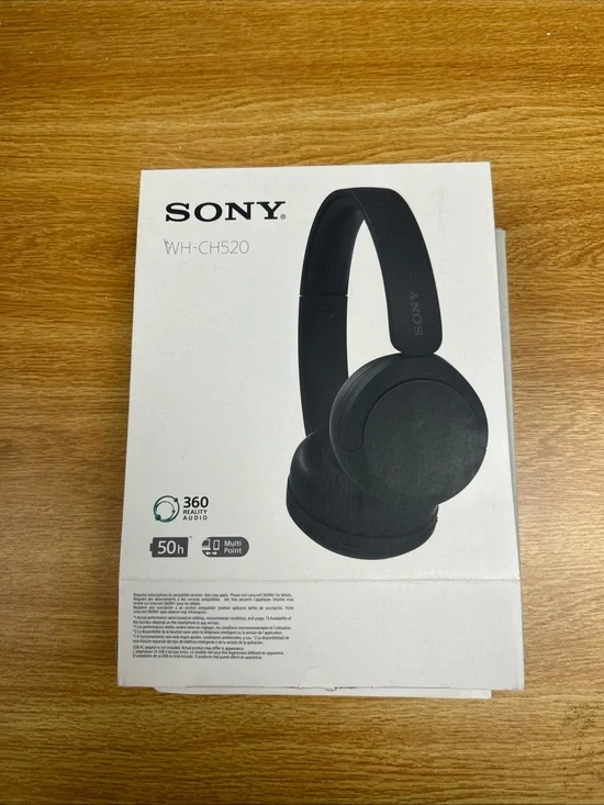 Sony WH-CH520 Wireless Headphones - Black