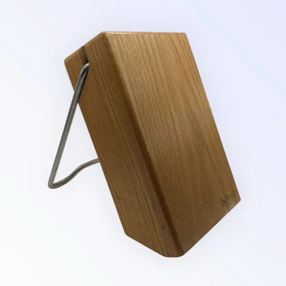 Cutco Cutlery Space Saver 5-Slot Knife Block Wood #1746 Honey Oak Finish USA