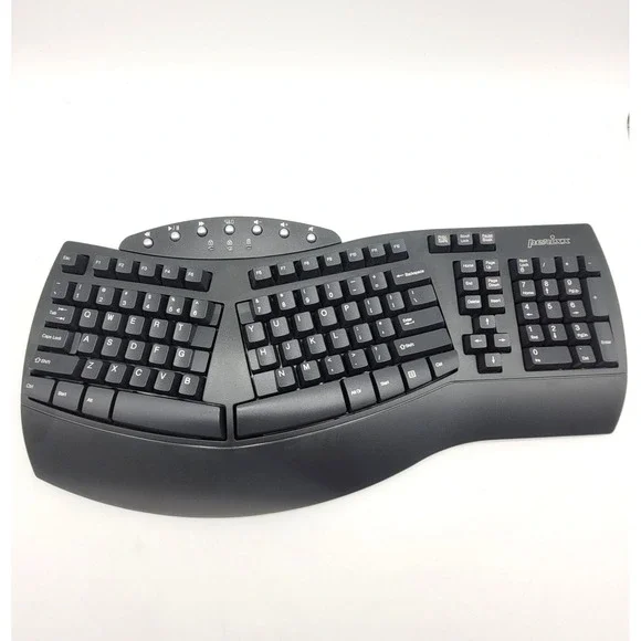 Perixx Wireless Ergonomic Keyboard – PERIBOARD-612B –‎ Dual Bluetooth & 2.4G