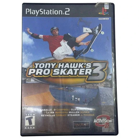 Tony Hawk's Pro‎ Skater 3 (Sony PlayStation 2, 2001) Complete Tested PS2 Game