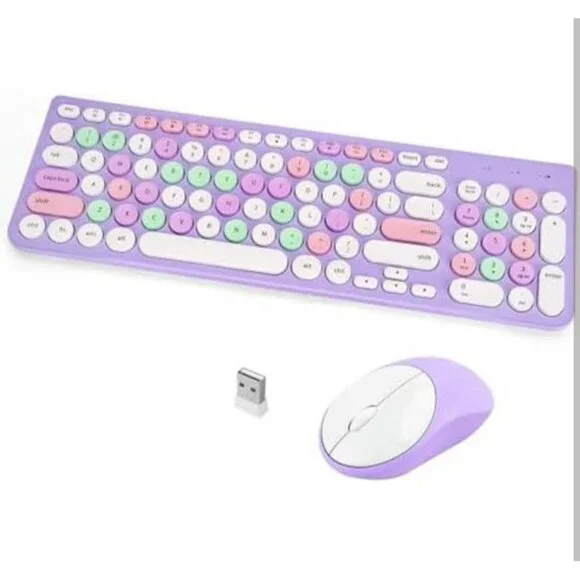 2.4G Wireless Connection Plug and Play Wireless Keyboard and Mouse Combo