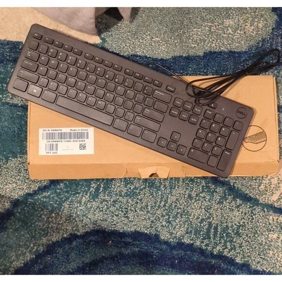 (NEW) Dell USB Keyboard CN-0N8WF8-71581-543-026X‎