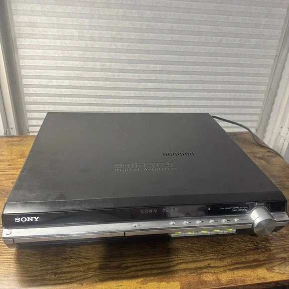 Sony DAV-HDX500 5 Disc DVD Changer Home Theatre System Untested