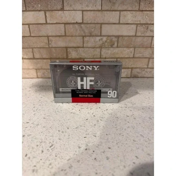 Rare Sony HF 90 Cassette Tapes Vintage New‎