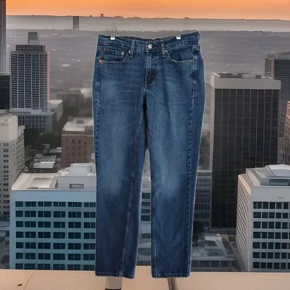 Levi's 511 men's jeans, 31 x‎ 32, straight leg, medium wash blue