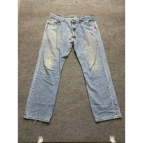 levis 590 mens repaired‎ vintage jeans size 40/32
