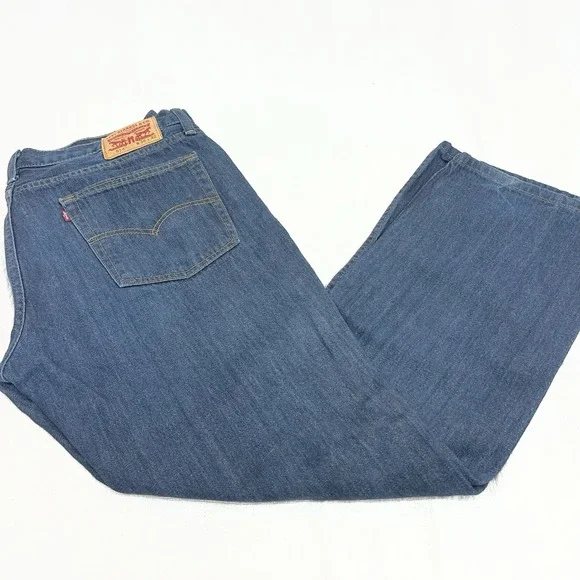 LEVI'S JEANS Mens 36x30 (fit) 514 Levi Strauss‎ Medium Wash 100% Cotton Straight